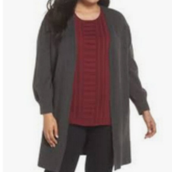 VINCE CAMUTO cozy sweater cardigan - Picture 3 of 8